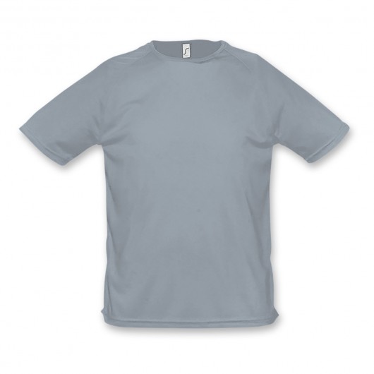 SOLS Sporty Mens Tshirts Pure Grey